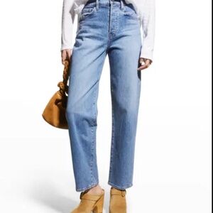 Veronica Beard Black Straight Leg High Waisted Jeans size 30